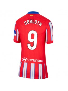 Atletico Madrid Alexander Sorloth #9 Replika Hemmakläder Dam 2024-25 Kortärmad